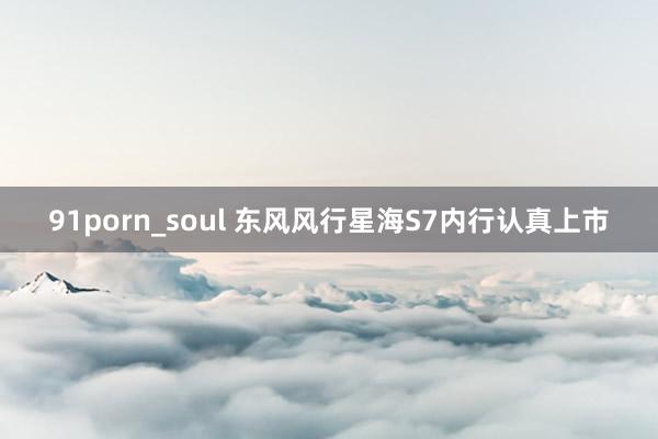 91porn_soul 东风风行星海S7内行认真上市